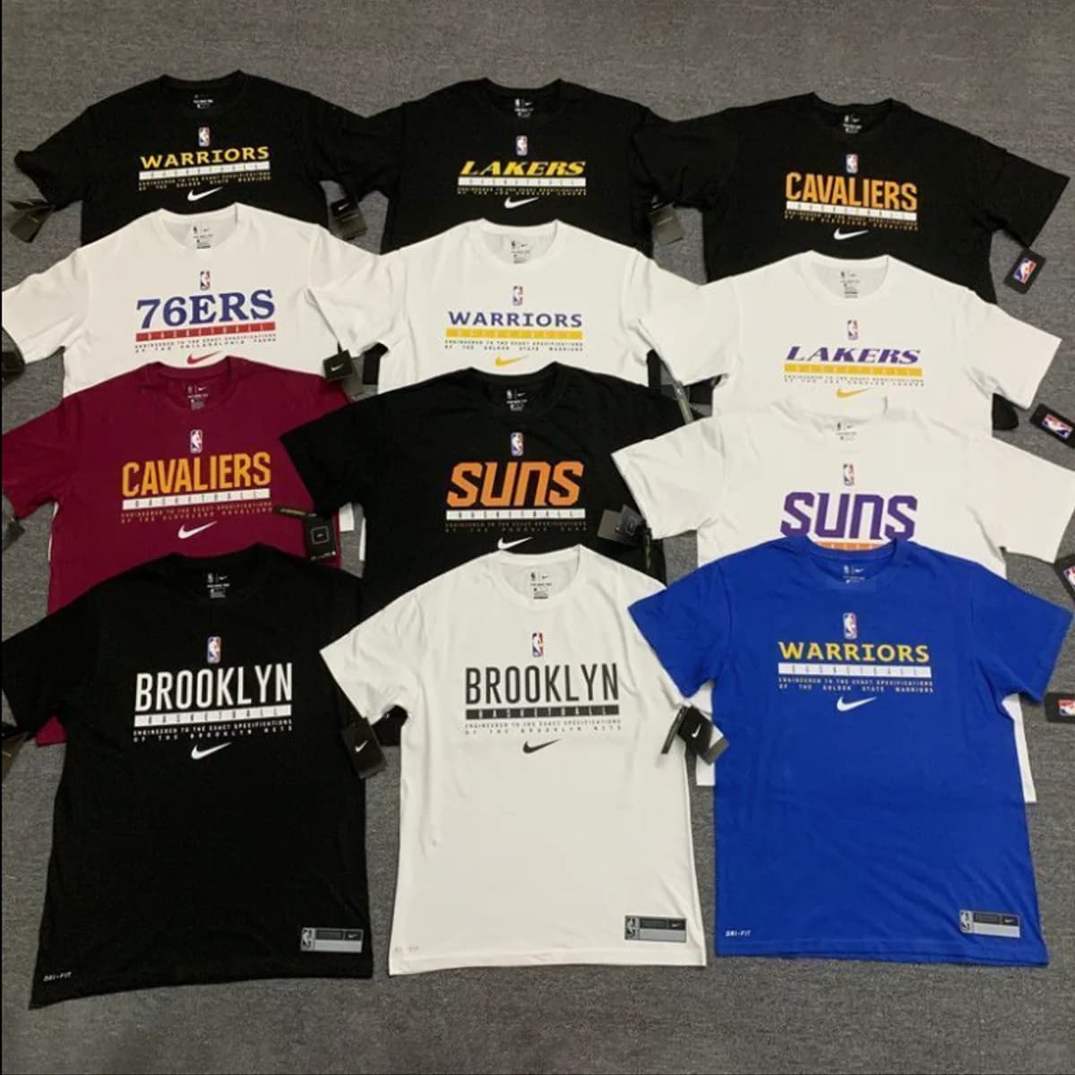 NBA Practice & Warm-Up Tee — Баскетбольная спортивная футболка