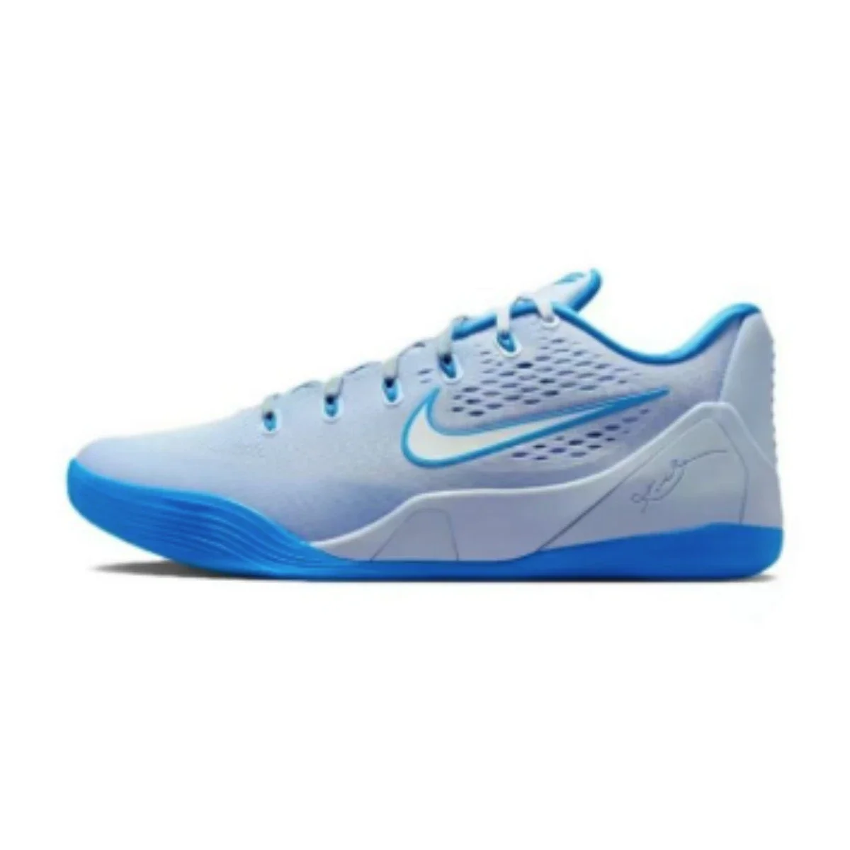 Мужские баскетбольные кроссовки Nike Kobe 9 EM Low Protro «University Blue»